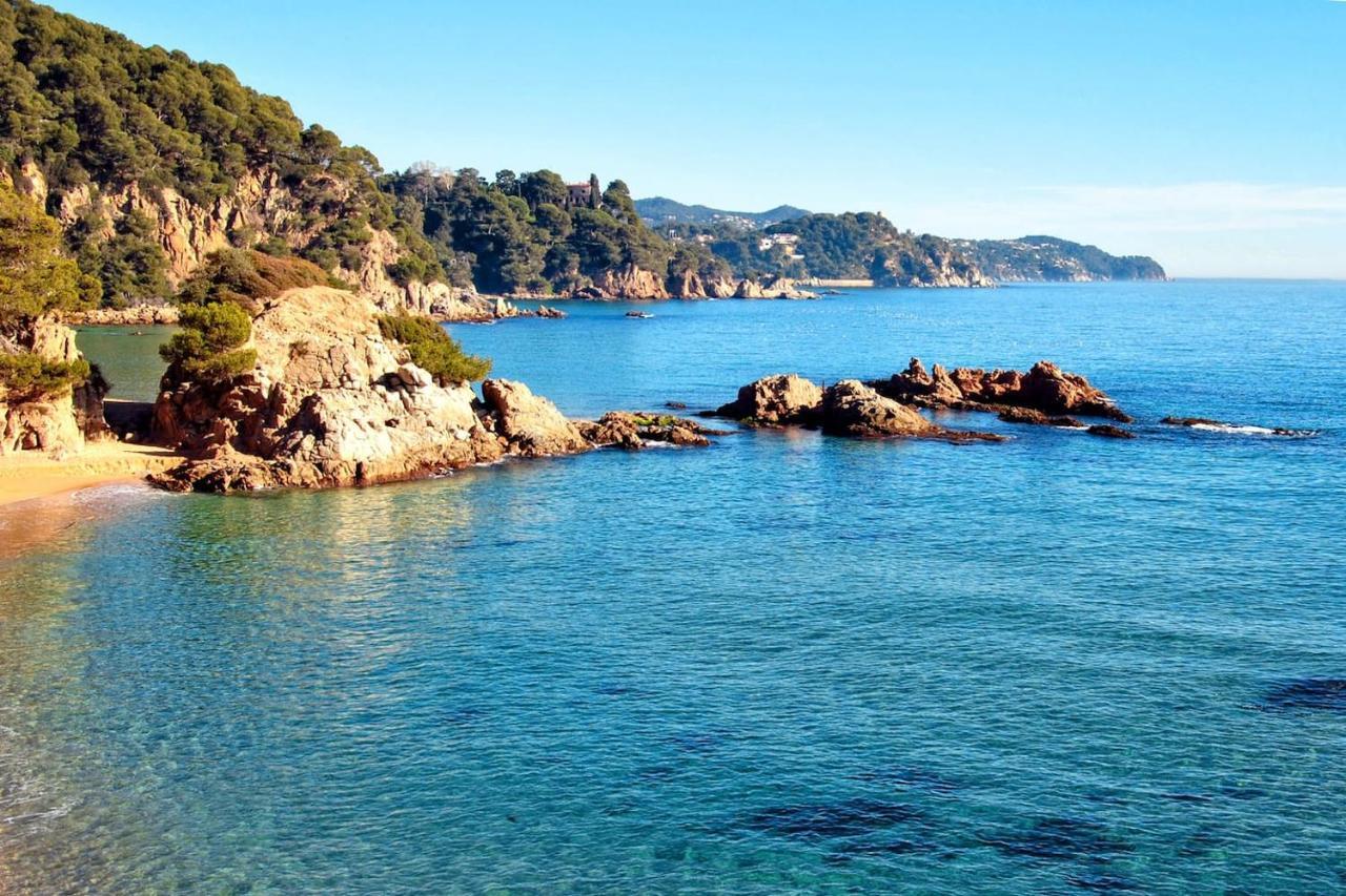 Apartamento En Blanes Con Piscina Y Parking Apartment Екстериор снимка